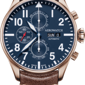 Aerowatch A 61989 RO05 Automatic Chronograph | Steel Rose Gold PVD Case