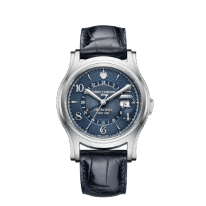 Cuervo y Sobrinos Churchill 1895 GMT Blue Guilloché | Cuban Soul & Swiss Precision