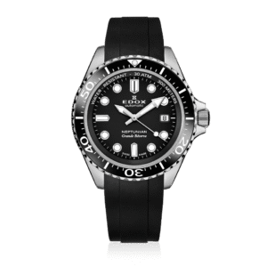 Edox Neptunian Grande Réserve Black Dial 42mm Ref. 80801-3NCA-NIN | 68H Swiss Diver