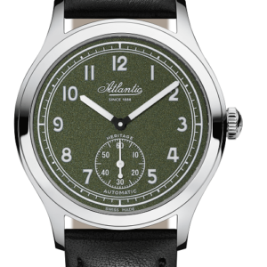 Atlantic Worldmaster Original Heritage 1951 Military Green Ref. 53760.41.73 – Swiss Automatic Watch with Small Seconds