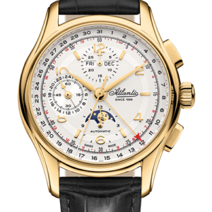 Atlantic Worldmaster Moonphase Chronograph 52851.45.25 – Valjoux 7751 Swiss Limited Edition