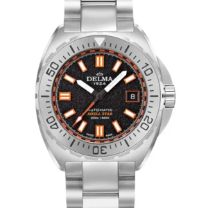 DELMA Shell Star 41 mm Automatic Black Diver Ref. 41701.774.6.031