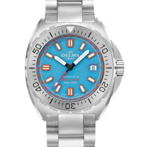 DELMA Shell Star 41 mm Automatic Sky Blue Diver Ref. 41701.774.6.041