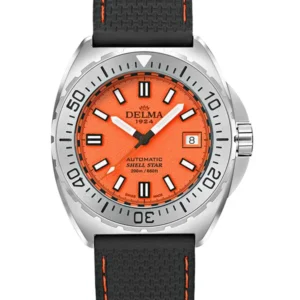 DELMA Shell Star 41 mm Automatic Orange Diver Ref. 41501.774.6.151