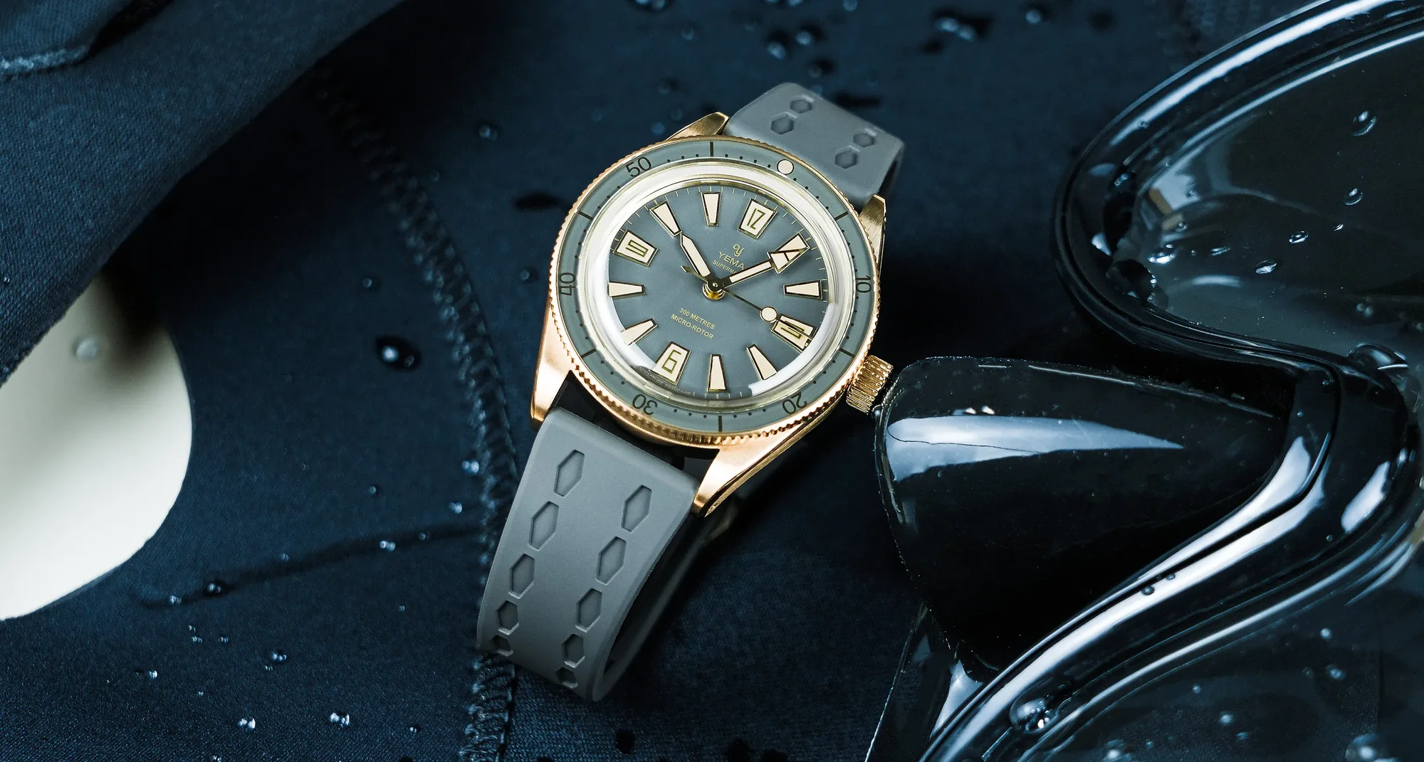 Yema Skin Diver Slim Bronze CMM.20 Limited Edition – Ref. 12.26.20.39.ZNL.U9 - Image 3