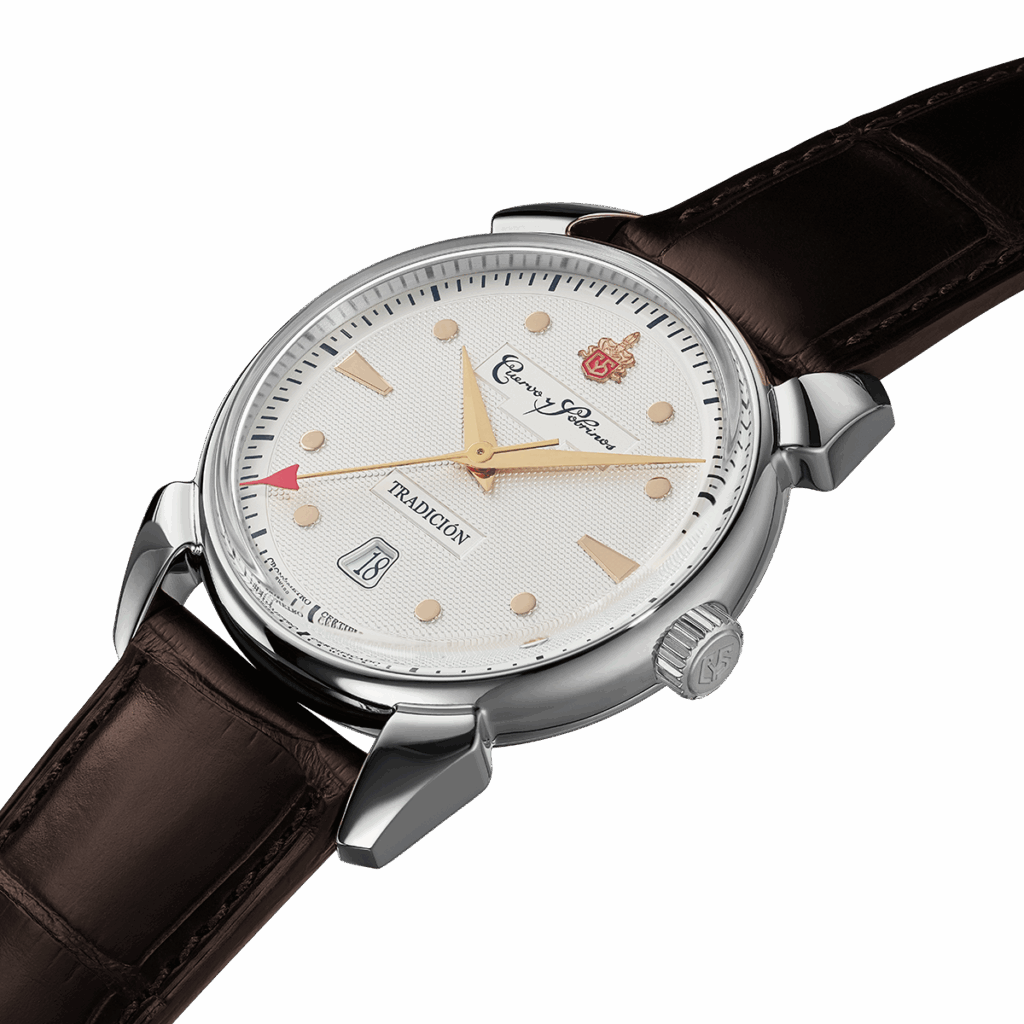 Cuervo y Sobrinos 3195.1TS COSC Certified Soprod Automatic Watch – Havana Soul & Cuban Elegance - Image 3