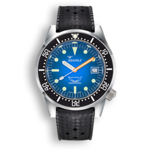 Squale 1521 Blue Ray Rubber Ref. 1521PROFD.HT | Swiss Automatic Professional Diving Watch