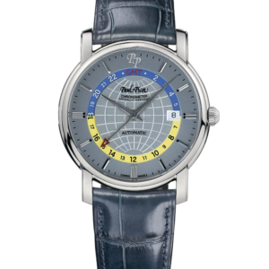 Paul Picot Firshire Ronde GMT Chronometer P3755.SG.GMT.1021.8601 – COSC World Traveller Automatic Watch