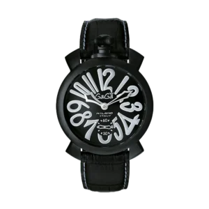 Gagà Milano Manuale 48 Black PVD Ref. 5012MN06K0LABM0 – Swiss Made Mechanical Watch