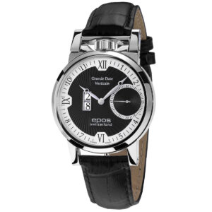 EPOS Artistry 3383 Vertical Big Date Ref. 3383.618.20.65.25 – Hand-Wound Swiss Watch