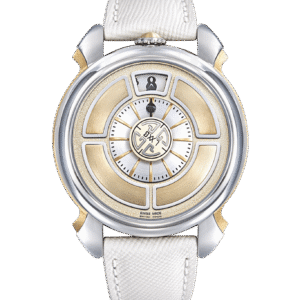 Gagà Laboratorio Labormatic Champagne Ref. LMCH-001-L05 Swiss Automatic Champagne Dial Watch – La Joux-Perret G100 – 68 Hours Power Reserve