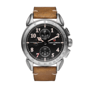 Cuervo y Sobrinos Vuelo Emilio Carranza Ref. 3201.1EC | Swiss Automatic Chronograph 44mm