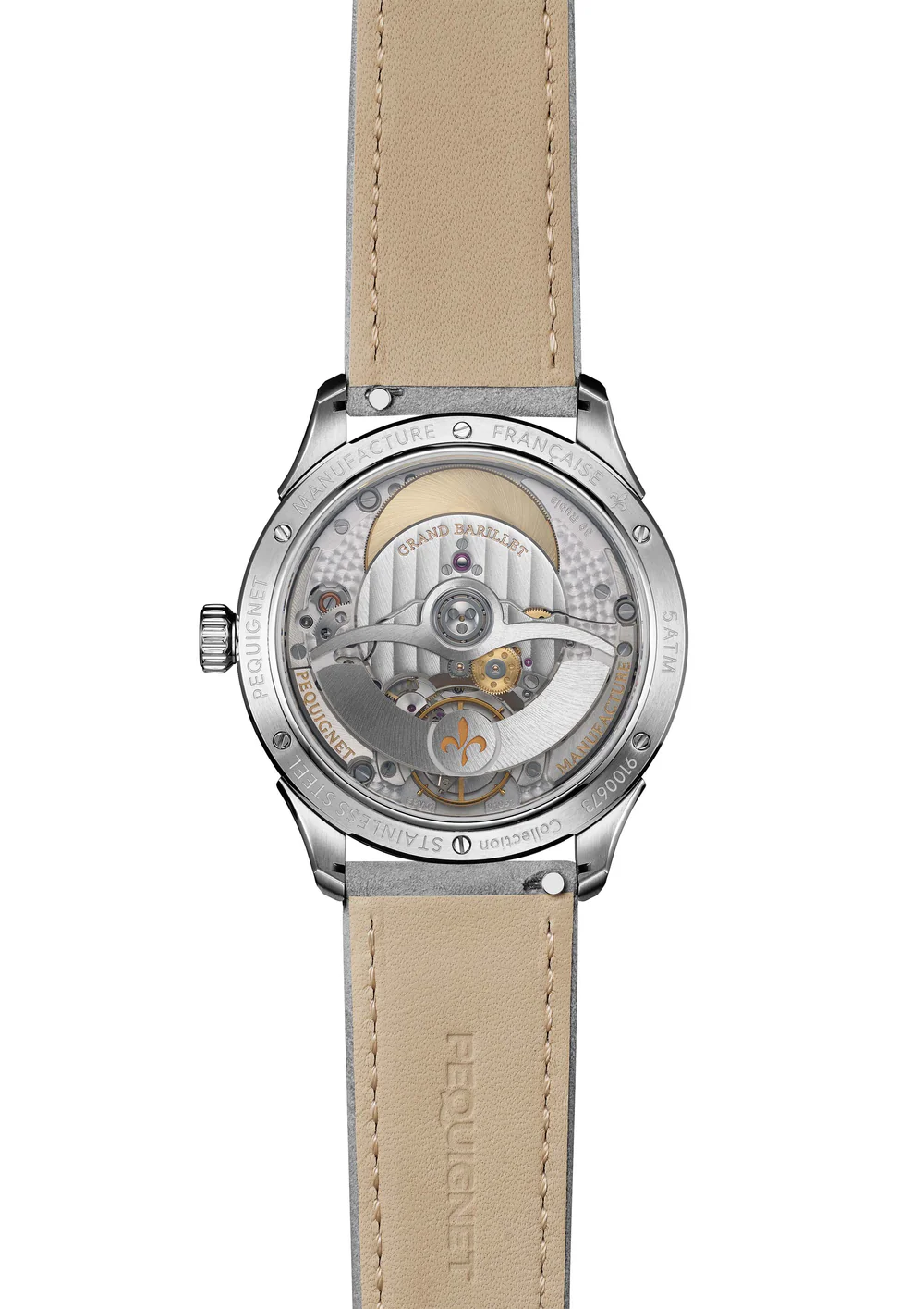 Pequignet Royale Paris 39.5 mm Ref. 9010413 – Grande Date & Moonphase Calibre Royal® Automatic Watch - Image 2