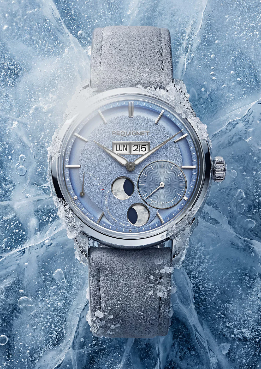 Pequignet Royale Paris 39.5 mm Ref. 9010413 – Grande Date & Moonphase Calibre Royal® Automatic Watch - Image 5