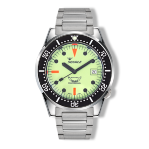 Squale 1521 Full Luminous Bracelet Ref. 1521FULL.SQ20B | Swiss Automatic Professional Diving Watch 500m