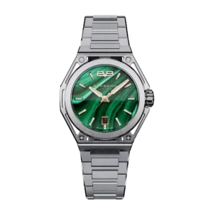 Bomberg EDGE Malachite Gold Ref. B7742ASS.07-10.12 – Swiss Automatic Natural Stone Watch