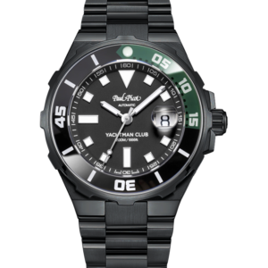 Paul Picot Yachtman Club Green Bezel Automatic Swiss Watch Ref. P1251N.NV.4000N.3614