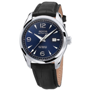 EPOS Timeless 3401 Blue Ref. 3401.132.20.56.25 Swiss Automatic Watch