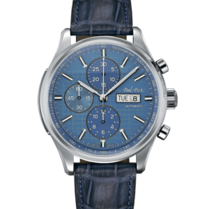 PAUL PICOT Gentleman Blazer Column Wheel Chronograph – Blue Dial – Ref. P4309.SG.1131.2614