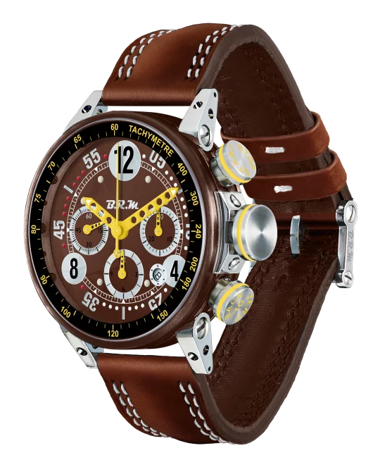 BRM V12-44 Chocolate Automatic Chronograph