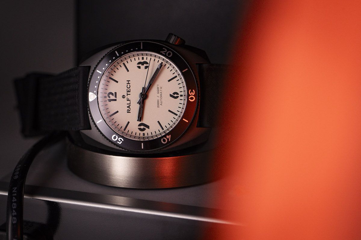 RALF TECH WRB1104 Automatic Black Ecume – French Automatic Diving Watch – Limited Edition 100 Pieces - Image 4