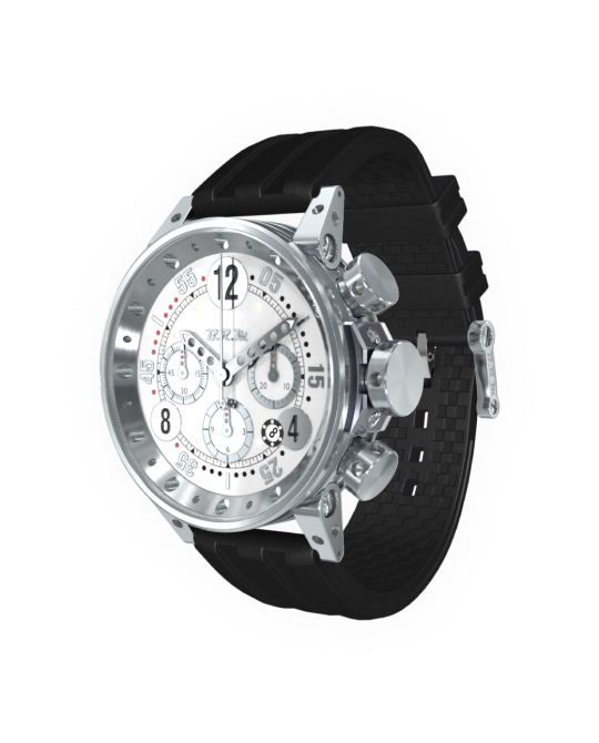 BRM V12-44 White Edition Chronograph – Pure Racing Spirit