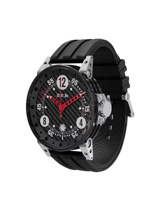 BRM V6-44 Carbon Red Automatic – French Performance, Swiss Precision