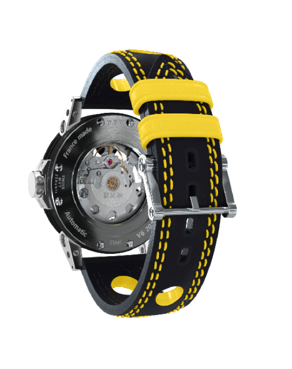 BRM V6-44-SA Yellow Skeleton Automatic – The Soul of Mechanical Watchmaking - Image 3