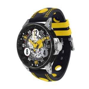 BRM V6-44-SA Yellow Skeleton Automatic – The Soul of Mechanical Watchmaking