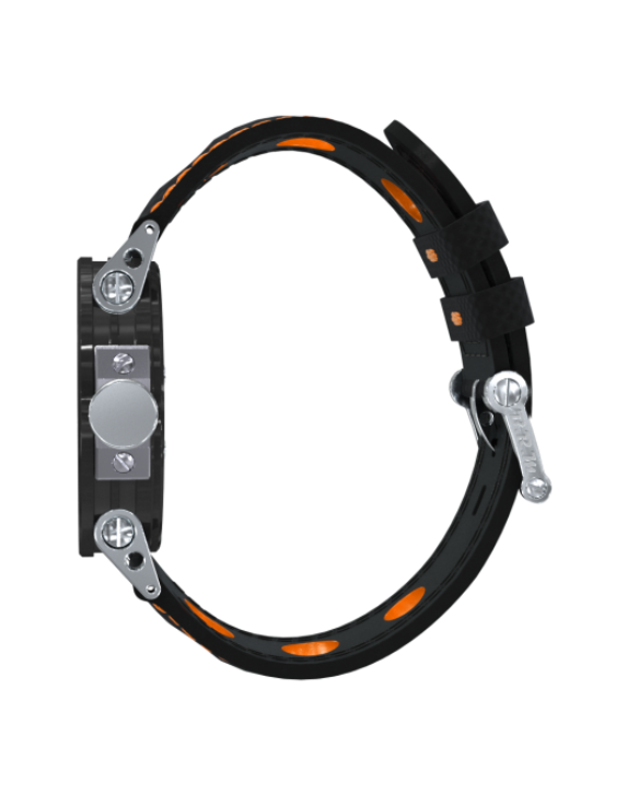 BRM V7-38 Black & Orange French Automatic Racing Watch - Image 2