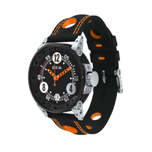 BRM V7-38 Black & Orange French Automatic Racing Watch