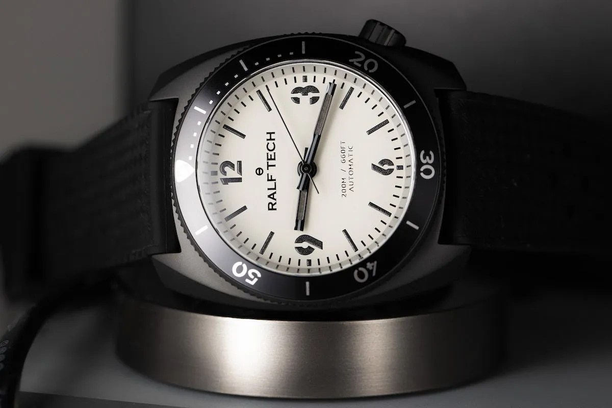 RALF TECH WRB1104 Automatic Black Ecume – French Automatic Diving Watch – Limited Edition 100 Pieces - Image 3