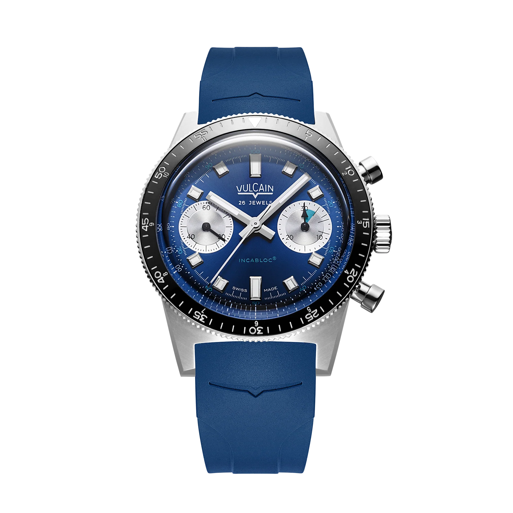 Vulcain Skindiver Chronograph Blue 39.7 mm – Ref. 590176B37.BAR258