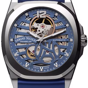 Armand Nicolet J09 Ref. A660AAA-BU-GG4710U Swiss Automatic Watch – 41 mm