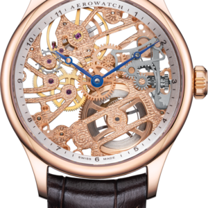 Aerowatch Renaissance A 50981 RO02 Classic Skeleton 43 mm – Fine Swiss Mechanical Watch