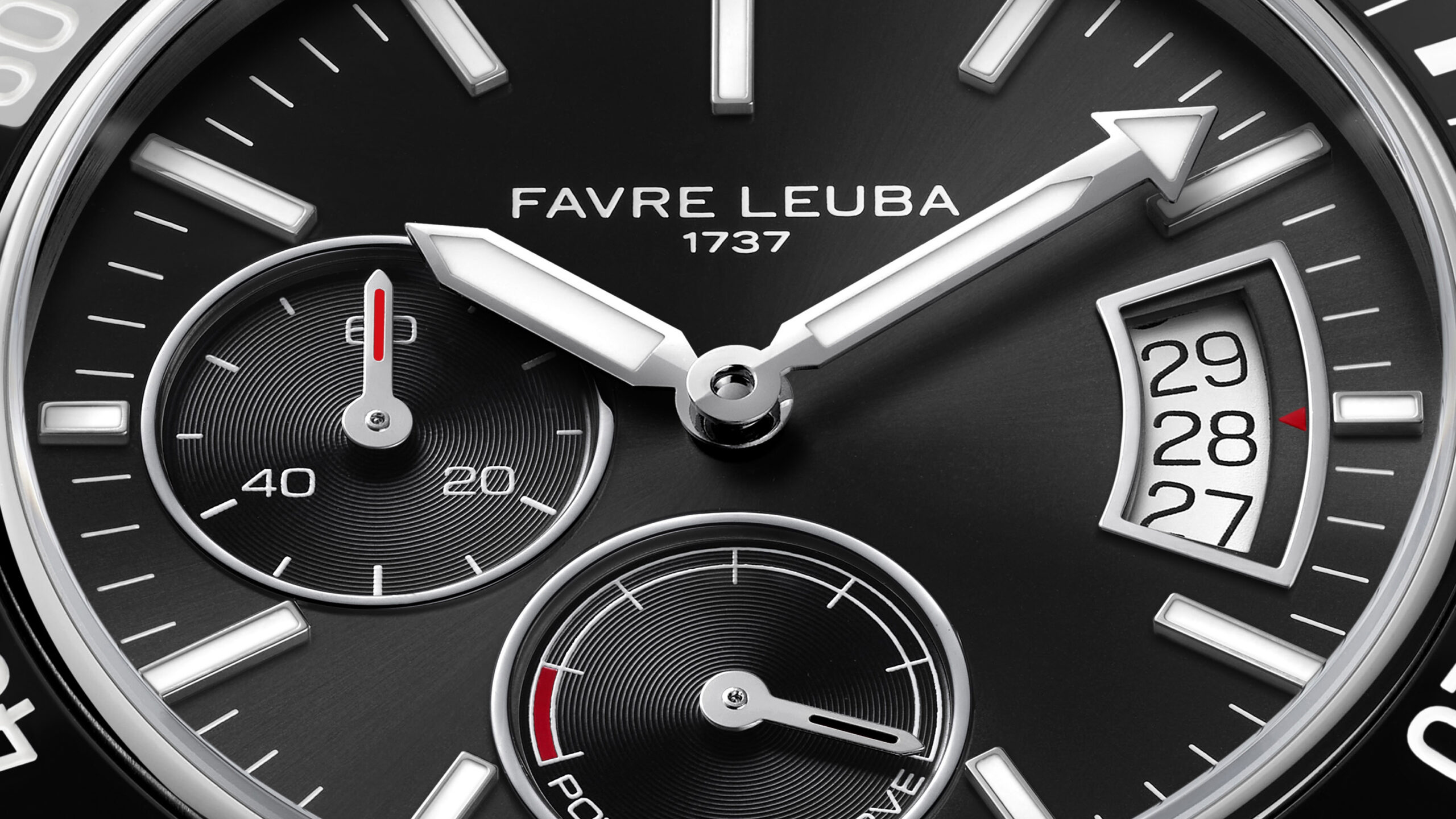 Favre Leuba Deep Raider Power Reserve 40 mm Ref. 00.20310.109.01.200 – Swiss Automatic 300 m Diver - Image 2
