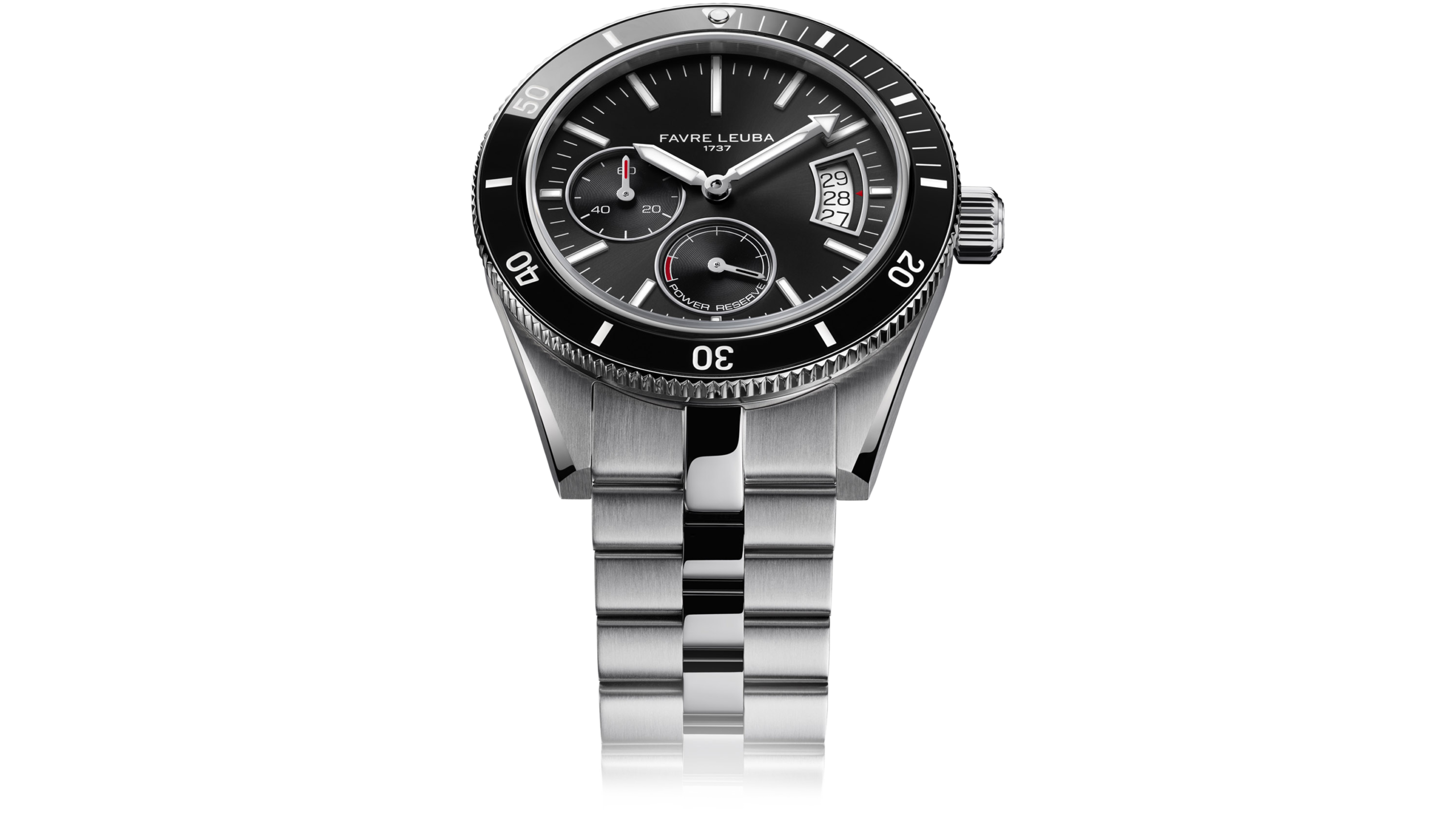 Favre Leuba Deep Raider Power Reserve 40 mm Ref. 00.20310.109.01.200 – Swiss Automatic 300 m Diver - Image 3