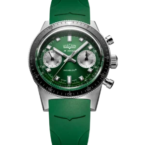Vulcain Skindiver Chronograph Green 39.7 mm Ref. 590176BK7.BAR253